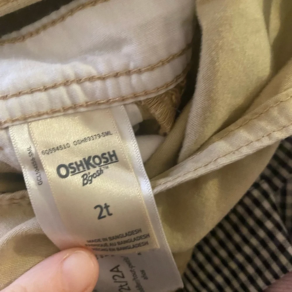 Oshkosh B’Gosh Khaki Shortalls